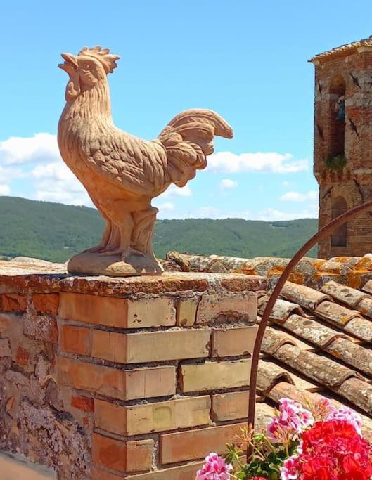 La Casa Del Gallo Radicondoli Zewnętrze zdjęcie